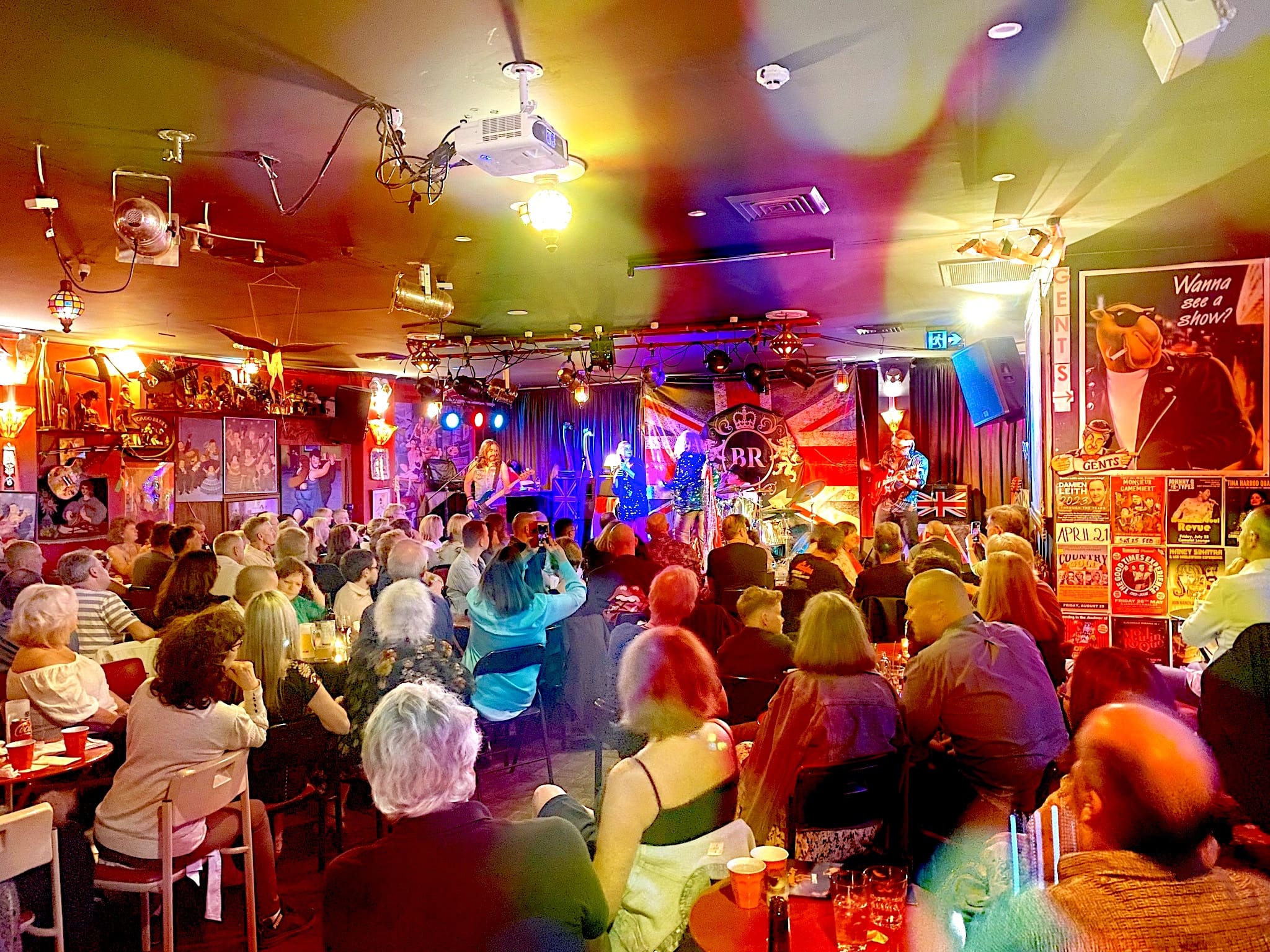 British Rock Show audience and live atmosphere